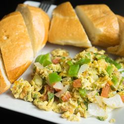 Eggs with Bread