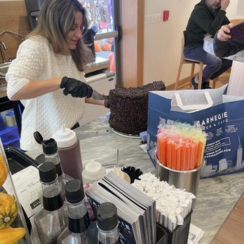Carnegie Diner & Cafe - 24 Layered Chocolate Cake - Diners Near Me - Vienna, Virginia