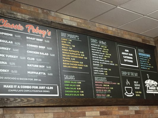 Menu photo 6 Paulie's Poboys Houston, TX