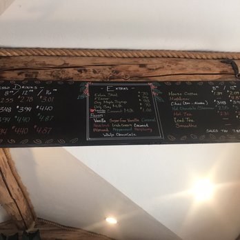 Coal Town Coffee & Tea - Menu - Coffee & Tea Near Me - Homer, Alaska