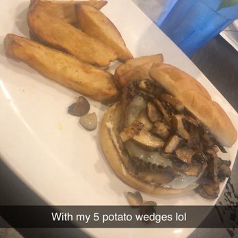 The Scratch Room - Shroom burger and wedges - Breakfast & Brunch Near Me - Anaheim, California The Scratch Room - Shroom burger and wedges - Breakfast & Brunch Near Me - Anaheim, California