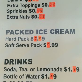 Sunset Delights - Menu - Ice Cream & Frozen Yogurt Near Me - Summerfield, Florida Sunset Delights - Menu - Ice Cream & Frozen Yogurt Near Me - Summerfield, Florida
