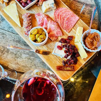Fullerton Wines - cheese and charcuterie board with Pinot Noir - Wine Tasting Room Near Me - Portland, Oregon Fullerton Wines - cheese and charcuterie board with Pinot Noir - Wine Tasting Room Near Me - Portland, Oregon
