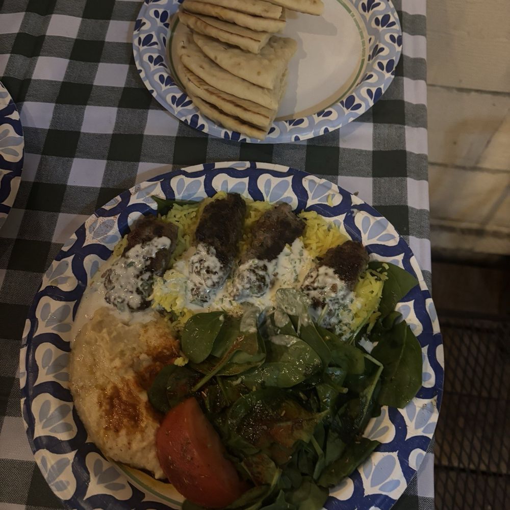 Paprika Cafe - Beef kafta with pita - Mediterranean Near Me - Monterey, California