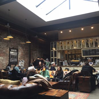 Devocion - One of the coolest coffee place layouts I've seen so far. - Coffee & Tea Near Me - Brooklyn, New York