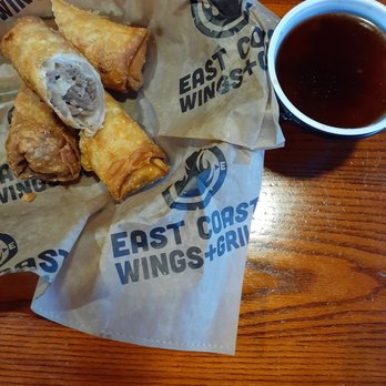 East Coast Wings & Grill - Philly stix with sweet chili thai au jus that was very bland - Chicken Wings Near Me - Wake Forest, North Carolina