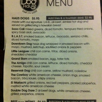 Dog Haus - Pasadena - Signature Dogs - New American Near Me - Pasadena, California