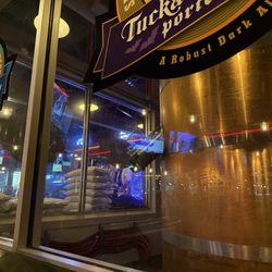 Smoky Mountain Brewery - Bar and stage
