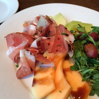 Betty - #prosciutto #melon #appetizer was terrific with blistered #grapes - New American Near Me - Seattle, Washington