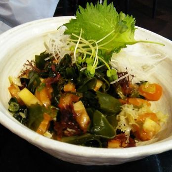 Saji-Ya - One of their poke options. Friend said he wished it came with rice. - Japanese Near Me - Saint Paul, Minnesota Saji-Ya - One of their poke options. Friend said he wished it came with rice. - Japanese Near Me - Saint Paul, Minnesota