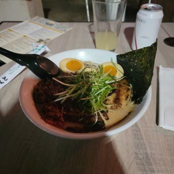 Ramen Lab Eatery - Tonkotsu Ramen with Korean short ribs - Ramen Near Me - Boca Raton, Florida