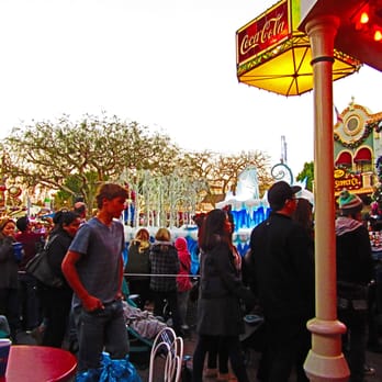 Refreshment Corner - Perfect location to sit, relax and view the parade - Food Stands Near Me - Anaheim, California