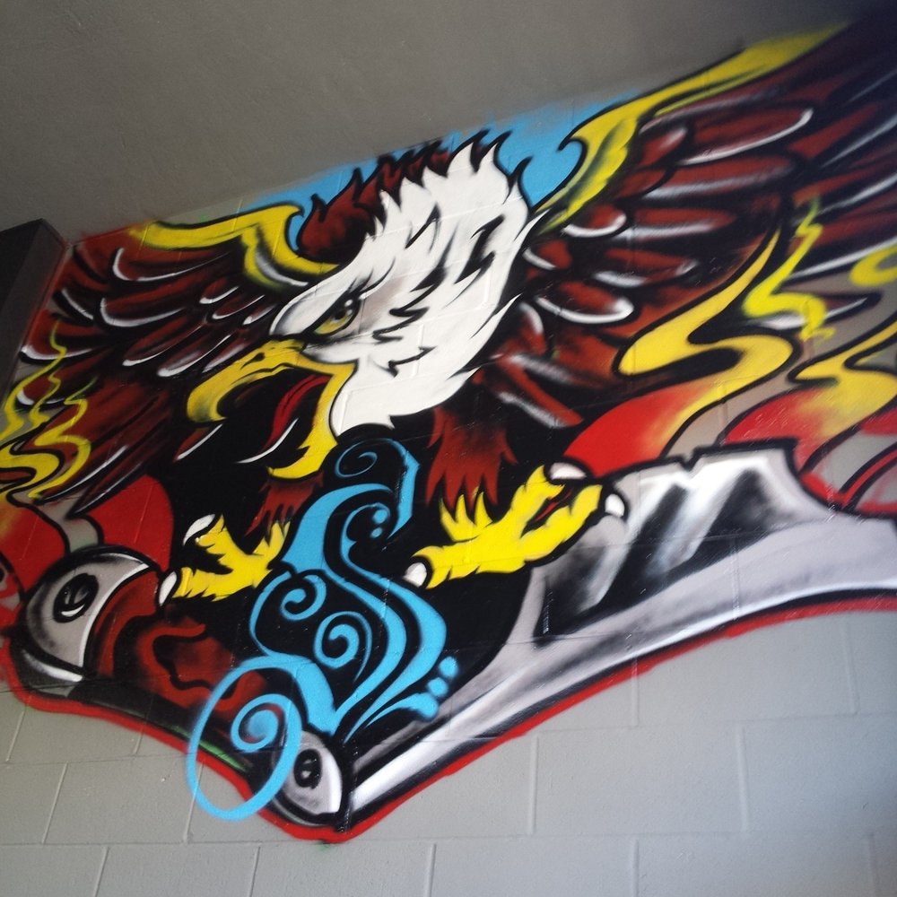 Stack Cutz - Mural on the wall - Barbers Near Me - Hayward, California Stack Cutz - Mural on the wall - Barbers Near Me - Hayward, California