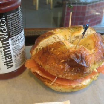 The Posh Bagel - Lox on pesto bagel - Bakeries Near Me - Oakland, California The Posh Bagel - Lox on pesto bagel - Bakeries Near Me - Oakland, California