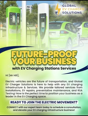 Global EV Charger Solutions Logo
