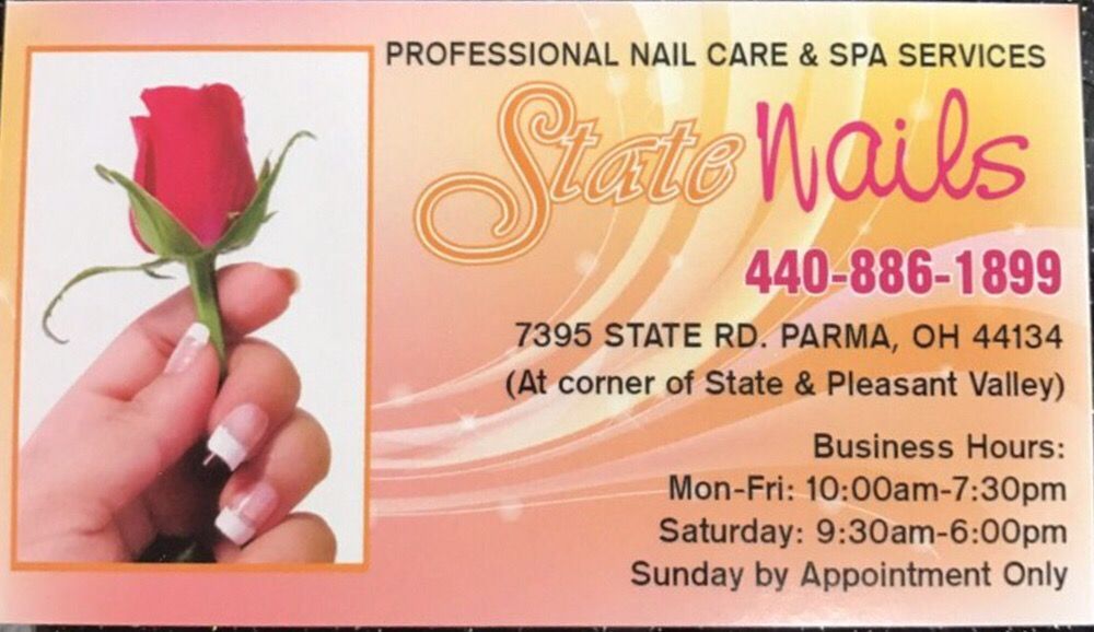 STATE NAILS Updated September 2024 10 Reviews 7395 State Rd