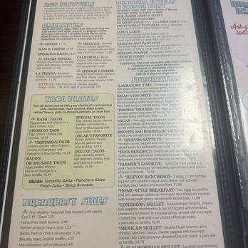 Austin Diner - Breakfast menu - Diners Near Me - Austin, Texas