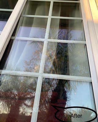 Residential Window Washing - Before & After - Residential Window Washing - Before & After Residential Window Washing - Before & After - Residential Window Washing - Before & After