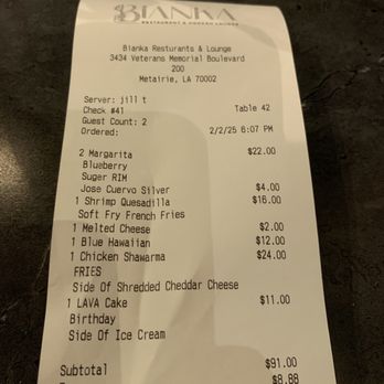 Bianka Restaurants - Hookah Bars Near Me - Metairie, Louisiana Bianka Restaurants - Hookah Bars Near Me - Metairie, Louisiana