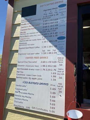 Menu photo 2 Stone Mountain Coffee West Branch, MI