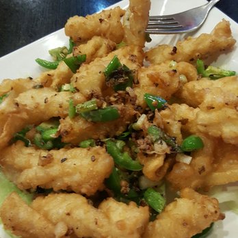 China Tango - Salt and Pepper Squid, which also comes with a side of rice. - Chinese Near Me - Henderson, Nevada