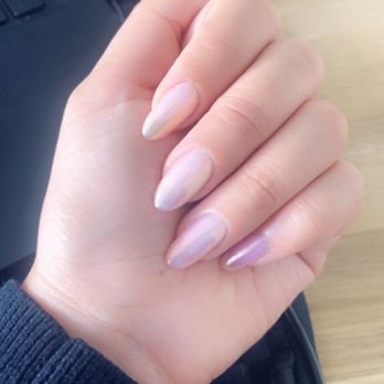 Polish’d Nail Salon - Mermaid dust or chrome dust on top of light pink base? Gel. - Nail Salons Near Me - Long Beach, California Polish’d Nail Salon - Mermaid dust or chrome dust on top of light pink base? Gel. - Nail Salons Near Me - Long Beach, California