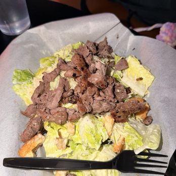 The Bar - Arcadia - Cesar salad with steak - Dive Bars Near Me - Phoenix, Arizona The Bar - Arcadia - Cesar salad with steak - Dive Bars Near Me - Phoenix, Arizona