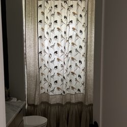 RichTex Fabrics & Furnishings - Shower Curtain for 10' Ceiling
