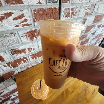 Cafe 86 - Tiger iced tea - Desserts Near Me - Union City, California