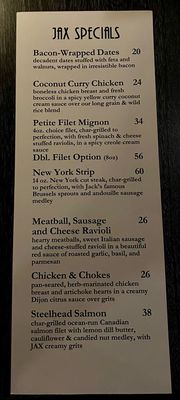 Menu photo 3 Campus JAX Newport Beach, CA Menu photo 3 Campus JAX Newport Beach, CA
