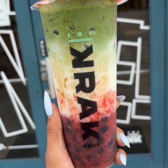 Krak Boba - Strawberry Matcha Latte - Coffee & Tea Near Me - Ontario, California Krak Boba - Strawberry Matcha Latte - Coffee & Tea Near Me - Ontario, California
