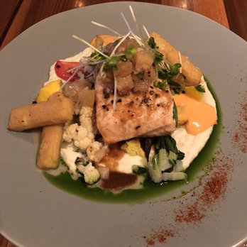 Oakleys Bistro - Salmon - New American Near Me - Indianapolis, Indiana