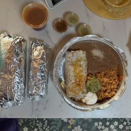 Burrito Plate Burrito Plate
