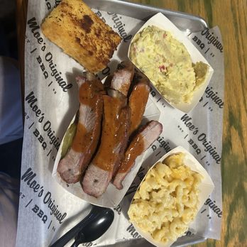 Moe's Original BBQ - Ribs Platter - Barbeque Near Me - Destin, Florida Moe's Original BBQ - Ribs Platter - Barbeque Near Me - Destin, Florida