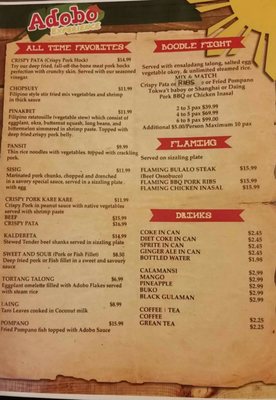 Menu photo 2 Adobo Experience Calgary, AB Menu photo 2 Adobo Experience Calgary, AB