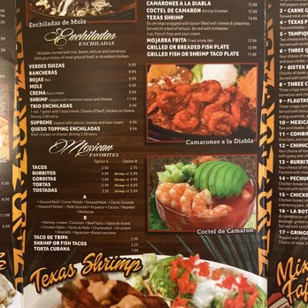 El Charro - Menu - Mexican Near Me - Marlin, Texas