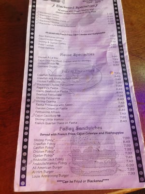 Menu photo 4 Jazz A Louisiana Kitchen Lubbock, TX Menu photo 4 Jazz A Louisiana Kitchen Lubbock, TX