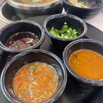 Shabu Zone - Variety of sauces - Hot Pot Near Me - Houston, Texas Shabu Zone - Variety of sauces - Hot Pot Near Me - Houston, Texas