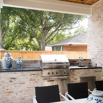 Bolfing Brothers Marble & Granite - Absolute Black Honed outdoor kitchen - Countertop Installation Near Me - Cypress, Texas