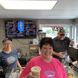 Soulshine Cyclery - Today I brought my sister in for a birthday coffee, and you can tell from her smile, she was very happy!