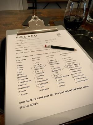 Poured Candle Bar by null