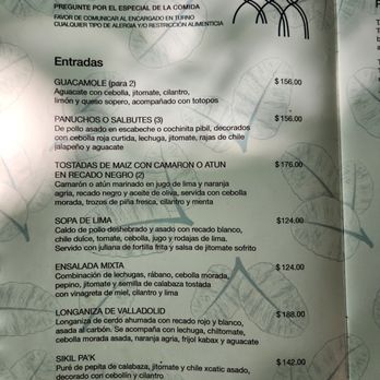 Amate 38 - Menu November 1, 2023 - Yucatan Near Me - Playa del Carmen, ROO Amate 38 - Menu November 1, 2023 - Yucatan Near Me - Playa del Carmen, ROO
