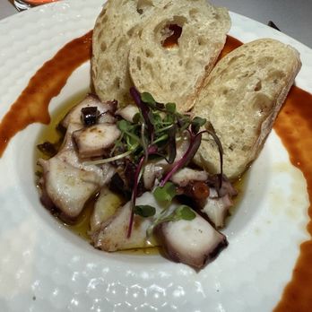 Sazon - Pulpo (octopus sautéed with olive oil and pork belly) but no pork belly inside - Mexican Near Me - Santa Fe, New Mexico
