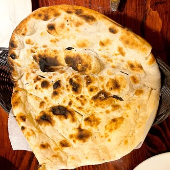 Sheeba Restaurant - West Dearborn - a flatbread on a plate - Halal Near Me - Dearborn, Michigan