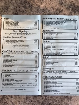 Menu photo 3 Tiano Pizza Madison, NC Menu photo 3 Tiano Pizza Madison, NC