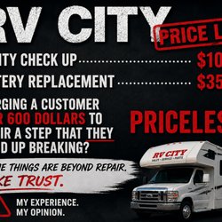RV City - I photo of what they charged me