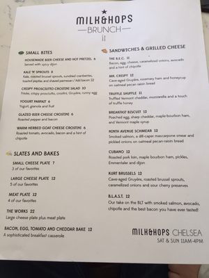 Menu photo 4 Milk & Hops New York, NY