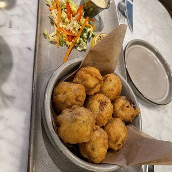 The Half Nelson - Crab Beignets - Bars Near Me - Davenport, Iowa The Half Nelson - Crab Beignets - Bars Near Me - Davenport, Iowa
