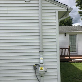 Prime Basement Solutions - Exterior radon system install - Home Inspectors Near Me - Russell, Massachusetts