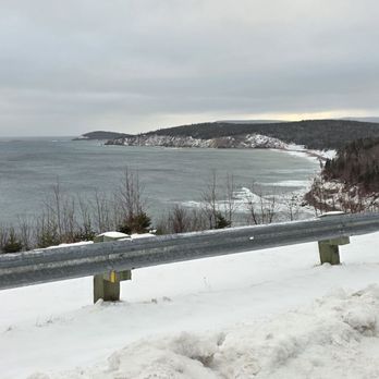 The Cabot Trail - Cabot Trail in the winter. Snow and Powerful Waves. Amazing place. - Parks Near Me The Cabot Trail - Cabot Trail in the winter. Snow and Powerful Waves. Amazing place. - Parks Near Me